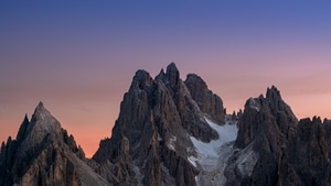 Sunset, Nature, Mountains, 4K wallpaper