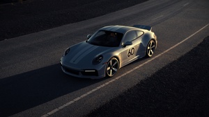 Porsche 911 Sport Classic, Race track, 4K wallpaper