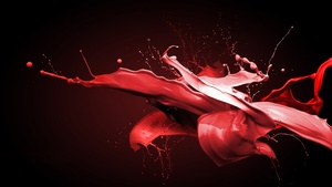 Acer Nitro, Gaming Laptop, Official, Red abstract, Dark red, 4K wallpaper