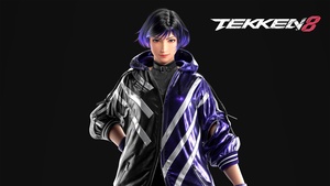 Reina, Tekken 8, Dark background, 4K wallpaper