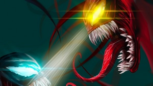 Venom, Carnage, Superheroes, Artist, Artwork, Digital Art, 4K wallpaper