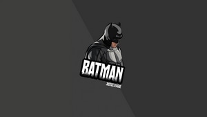 Batman, Superheroes, Minimalism, Minimalist, Artist, Artwork, Digital Art, 4K wallpaper