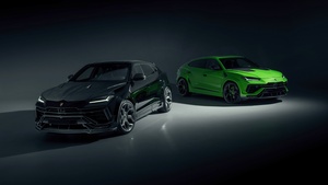Lamborghini Urus Performante, Novitec, Dark background, 4K wallpaper