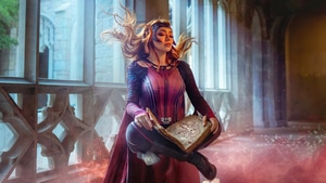 Scarlet Witch, Superheroes, Cosplay, 4K wallpaper
