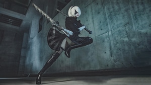 Nier Automata, Games, Cosplay, 4K wallpaper