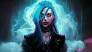 Arcane, Jinx League Of Legends, League Of Legends, Games, Artstation, 4K wallpaper