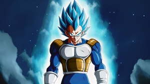 Vegeta, Super Saiyan Blue, Dragon Ball Super, 4K wallpaper