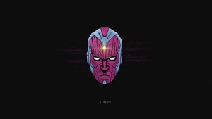 Vision, Tv Shows, Superheroes, Minimalism, Minimalist, Artist, Artwork, Digital Art, Behance, 4K wallpaper