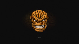 Ben Grimm, Superheroes, Minimalism, Minimalist, Artist, Artwork, Digital Art, Behance, 4K wallpaper
