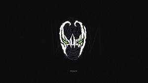Spawn, Superheroes, Minimalism, Minimalist, Artist, Artwork, Digital Art, Behance, 4K wallpaper