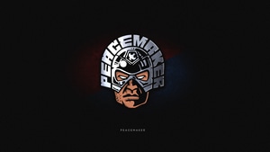 Peacemaker, Superheroes, Minimalism, Minimalist, Artist, Artwork, Digital Art, Behance, 4K wallpaper