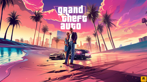 GTA 6, Fan Art, Grand Theft Auto VI, 4K wallpaper