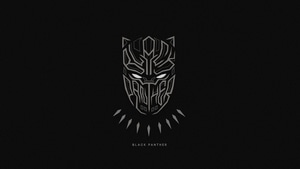 Black Panther, Superheroes, Minimalism, Minimalist, Artist, Artwork, Digital Art, 4K wallpaper