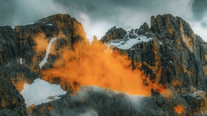 Mountains, Nature, 4K wallpaper