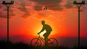 Bicycle, Artist, Artwork, Digital Art, 4K wallpaper