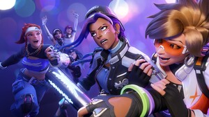 Le Sserafim, Overwatch 2, Tracer, Sombra, Brigitte, 4K wallpaper