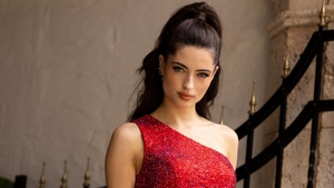 Renee Murden, Celebrities, Girls, Model, Red Dress, 4K wallpaper