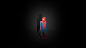 Spiderman, Pixel, Superheroes, Artist, Artwork, Digital Art, Behance, 4K wallpaper