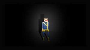 Cyclops, Pixel, Superheroes, Artist, Artwork, Digital Art, Behance, 4K wallpaper