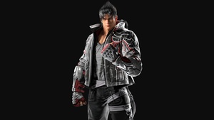 Jin Kazama, Tekken 8, Dark background, 4K wallpaper