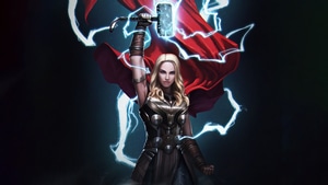 Jane Foster, Superheroes, Thor Love And Thunder, Movies, 2022 Movies, Artstation, 4K wallpaper
