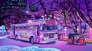 Synthwave, Artist, Artwork, Digital Art, 4K wallpaper