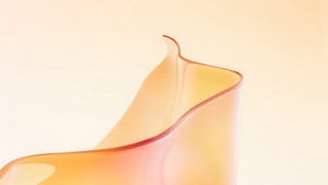 Realme Pad 2, Pastel orange, Orange abstract, Stock, 4K wallpaper