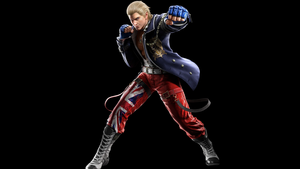 Tekken 8, Steve Fox, Black background, AMOLED, 4K wallpaper