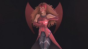 Wanda Maximoff, Superheroes, Artist, Artwork, Digital Art, 4K wallpaper