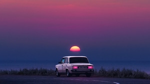 Artist, Artwork, Digital Art, Outrun, 4K wallpaper