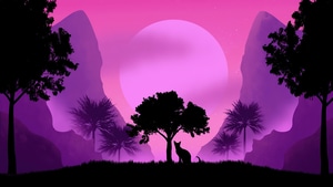 Cat, Synthwave, Artist, Artwork, Digital Art, Deviantart, 4K wallpaper