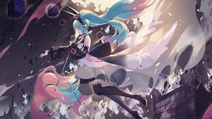 Hatsune Miku, Vocaloid, Anime, Anime Girl, Artist, Artwork, Digital Art, 4K wallpaper