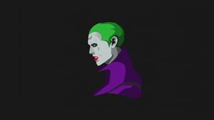 Joker, Supervillain, Superheroes, Minimalism, Minimalist, Dark, Black, Artist, Artwork, Digital Art, Artstation, 4K wallpaper