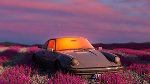 Porsche, Cars, Outrun, 4K wallpaper