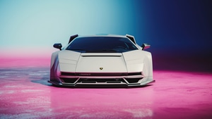Lamborghini Countach, Lamborghini, Cars, Behance, 4K wallpaper
