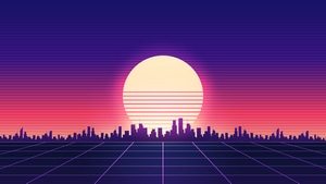 Retrowave, Synthwave, Artist, Artwork, Digital Art, 4K wallpaper