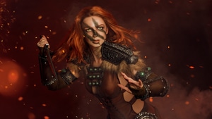 Skyrim, Games, Cosplay, Deviantart, 4K wallpaper