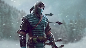 Sub Zero, Scorpion, Mortal Kombat, Games, Artstation, 4K wallpaper