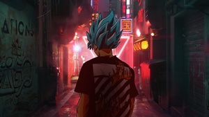 Goku, Anime, Artist, Artwork, Digital Art, 4K wallpaper