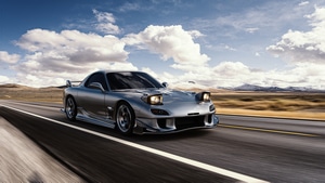 Mazda Rx7, Mazda, Cars, Artstation, 4K wallpaper