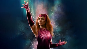 Scarlet Witch, Superheroes, Artist, Artwork, Digital Art, 4K wallpaper