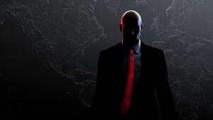 Agent 47, Hitman, Dark theme, Video Game, 4K wallpaper