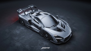 McLaren Senna, CGI, Sports car, 4K wallpaper