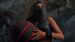 Girls, Model, Basketball, Photography, 4K wallpaper