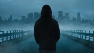 Hoodie, Alone, Photography, 4K wallpaper