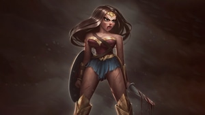 Wonder Woman, Superheroes, Artist, Artwork, Digital Art, Artstation, 4K wallpaper