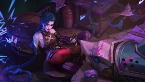 Arcane, Netflix, Jinx League Of Legends, Tv Shows, League Of Legends, Artstation, 4K wallpaper