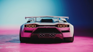 Lamborghini Countach, Lamborghini, Cars, Behance, 4K wallpaper