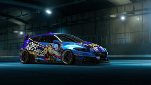 Honda, Cars, Artstation, 4K wallpaper