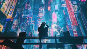 Cyberpunk, Scifi, Neon, Artist, Artwork, Digital Art, 4K wallpaper